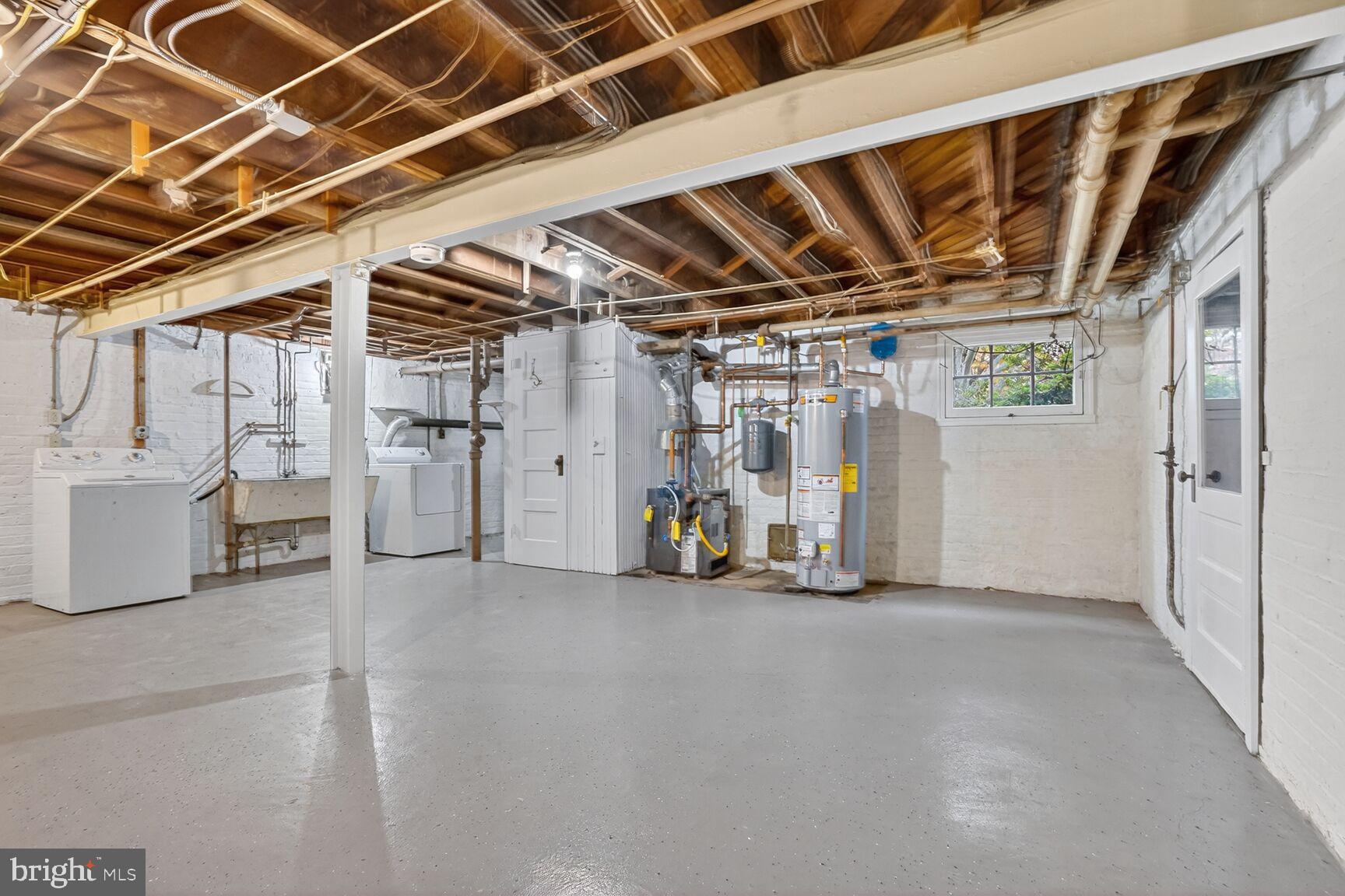 4214 37th Street Northwest Washington, DC 20008 - Photo 29 of 41 a view of storage and utility room