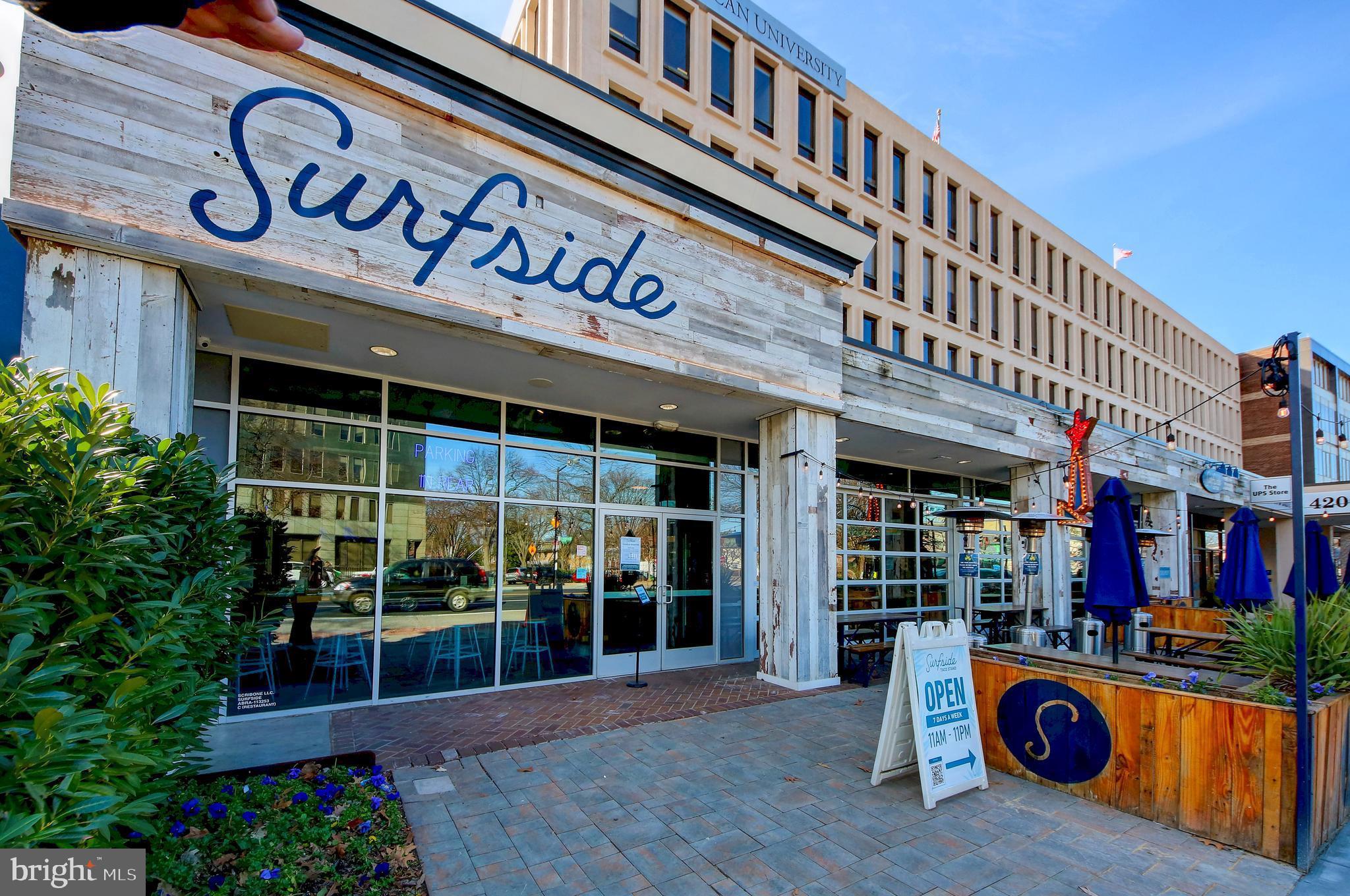 4214 37th Street Northwest Washington, DC 20008 - Photo 38 of 41 a view of shops on a street