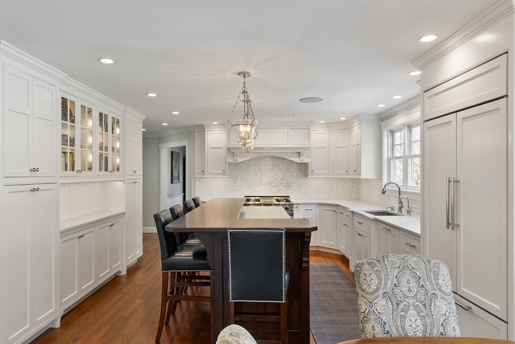 55 Depot Road Boxford, MA 01921 - Photo 14 of 42 a kitchen with stainless steel appliances granite countertop a sink stove and refrigerator