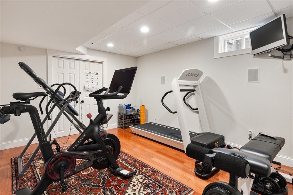 55 Depot Road Boxford, MA 01921 - Photo 38 of 42 a view of a room with gym equipment