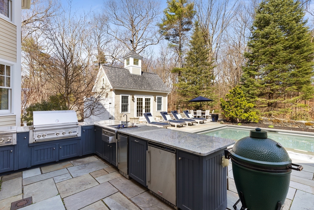 55 Depot Road Boxford, MA 01921 - Photo 6 of 42 a kitchen with a sink and a stove