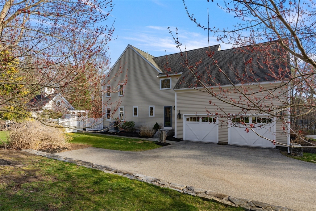 55 Depot Road Boxford, MA 01921 - Photo 9 of 42 a view of a garage