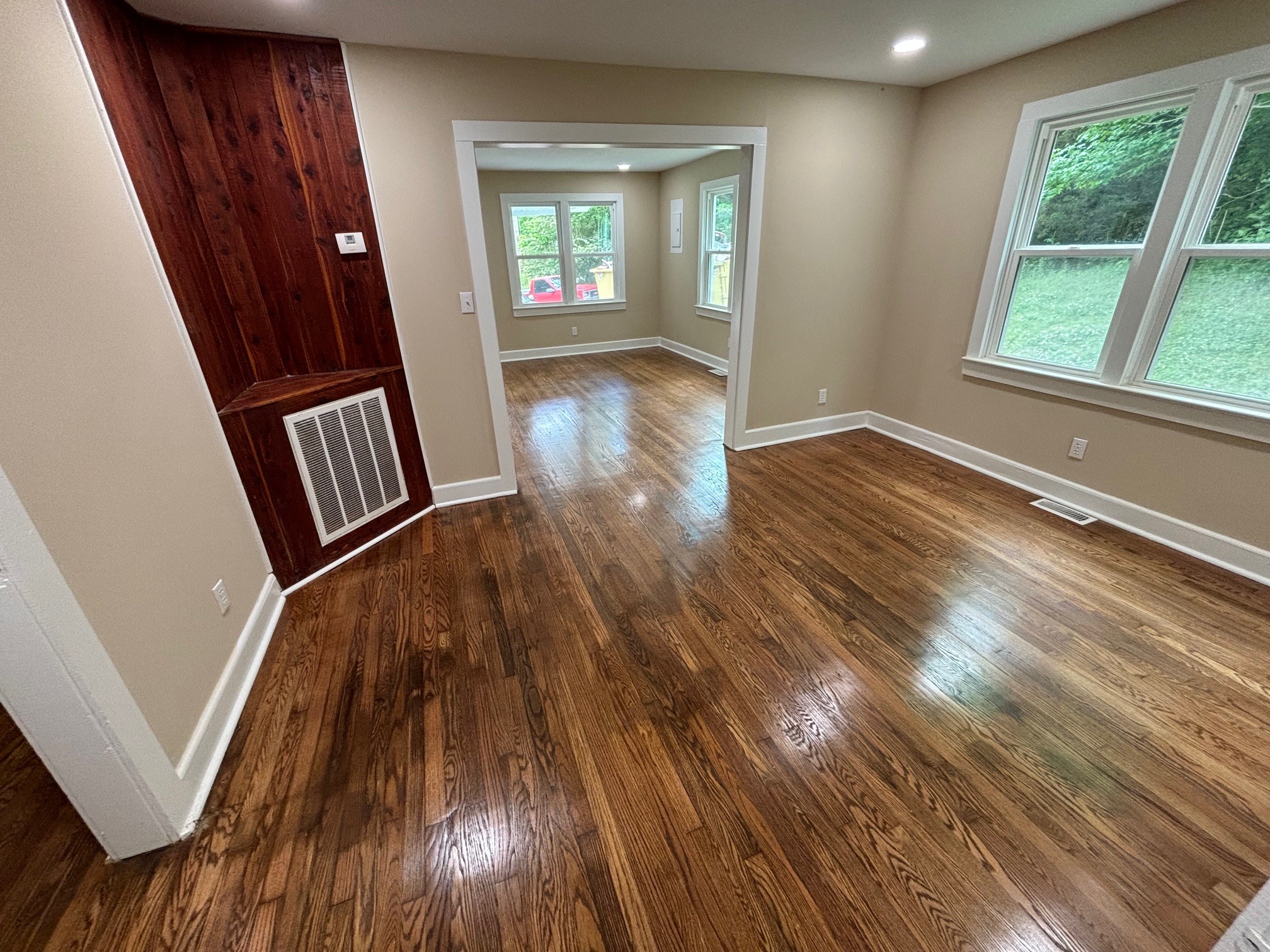 2692 Marble Hill Road Mulberry, TN 37359 - Photo 6 of 11 a view of an empty room with wooden floor and windows