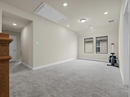 a view of empty room