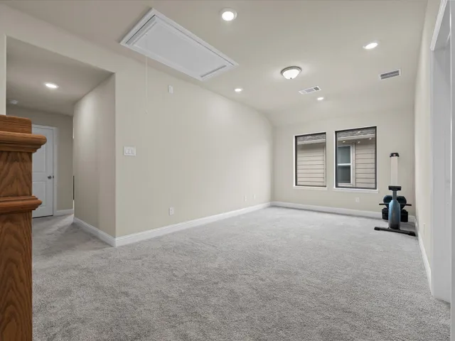 a view of empty room