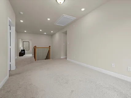 a view of empty room