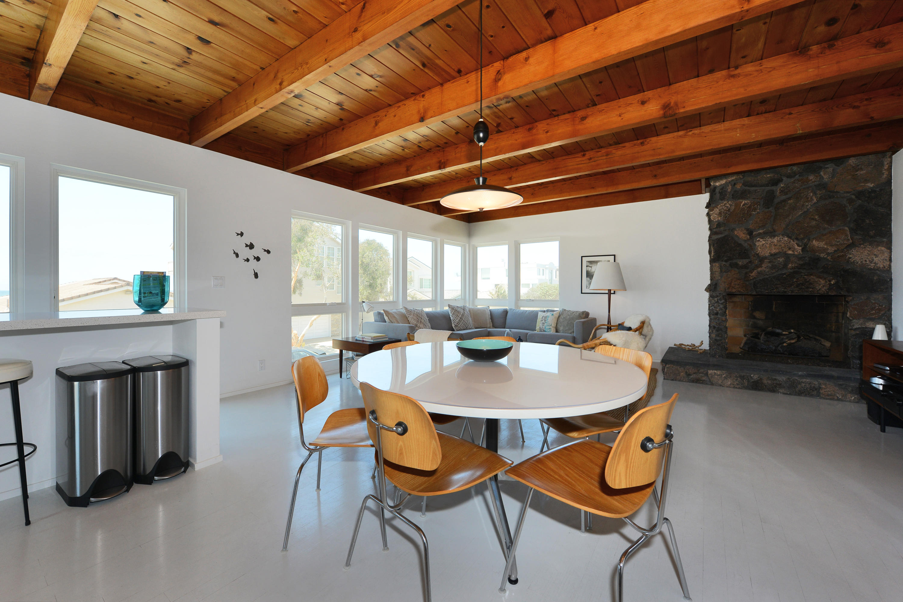 3600 Ocean Drive Oxnard, CA 93035 - Photo 21 of 30 a outdoor dining space with furniture and a fireplace
