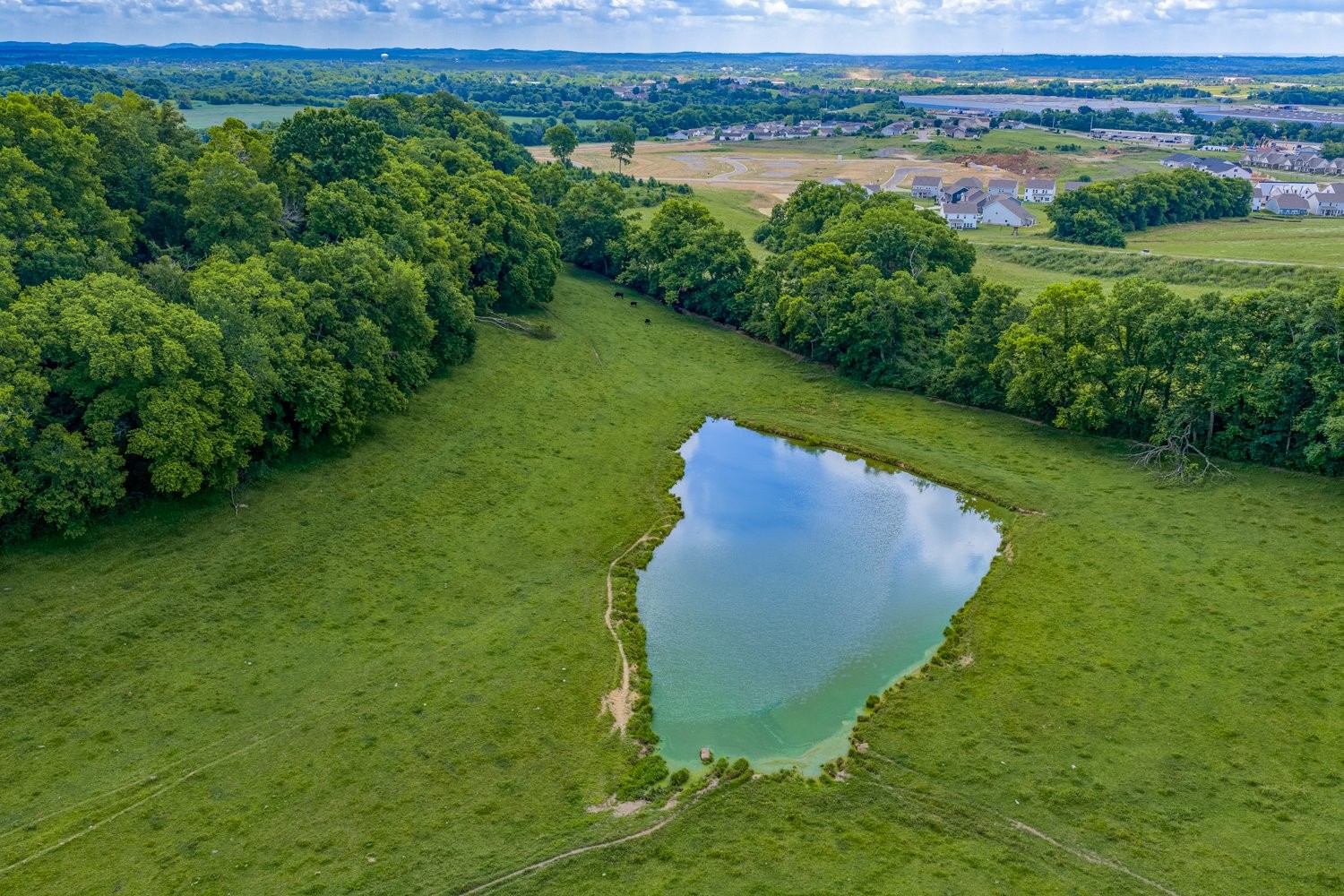 2200 Sugar Ridge Road Spring Hill, TN 37174 - Photo 12 of 41 an aerial view of a house with a yard
