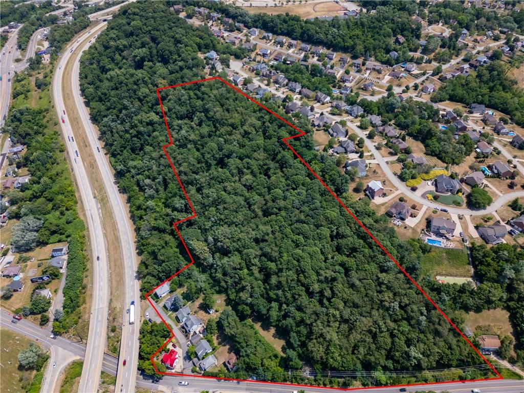 0 Weavertown Road Canonsburg, PA 15317 - Photo 12 of 19 an aerial view of residential houses with outdoor space and trees