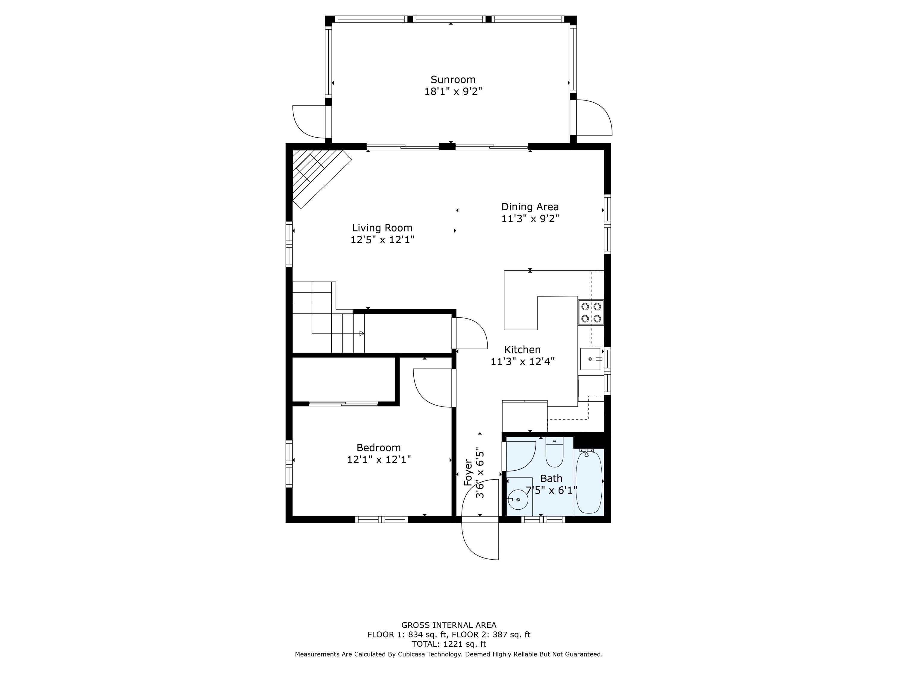 539 Cape Monday Road Harrison, ME 04040 - Photo 47 of 48 3-Floorplan #1