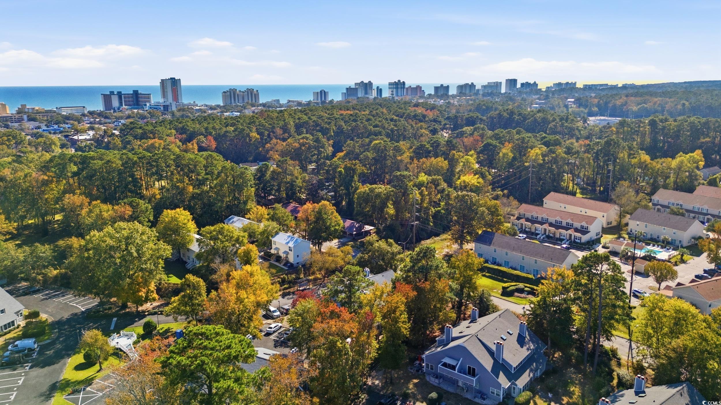 1200 Benna Drive, Unit 1C Myrtle Beach, SC 29577 - Photo 2 of 37 Aerial view of skyline