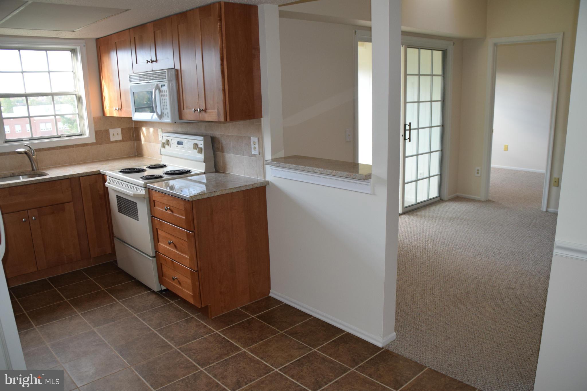119 Fort Evans Road Southeast, Unit E Leesburg, VA 20175 - Photo 14 of 29 a kitchen with a stove and a refrigerator