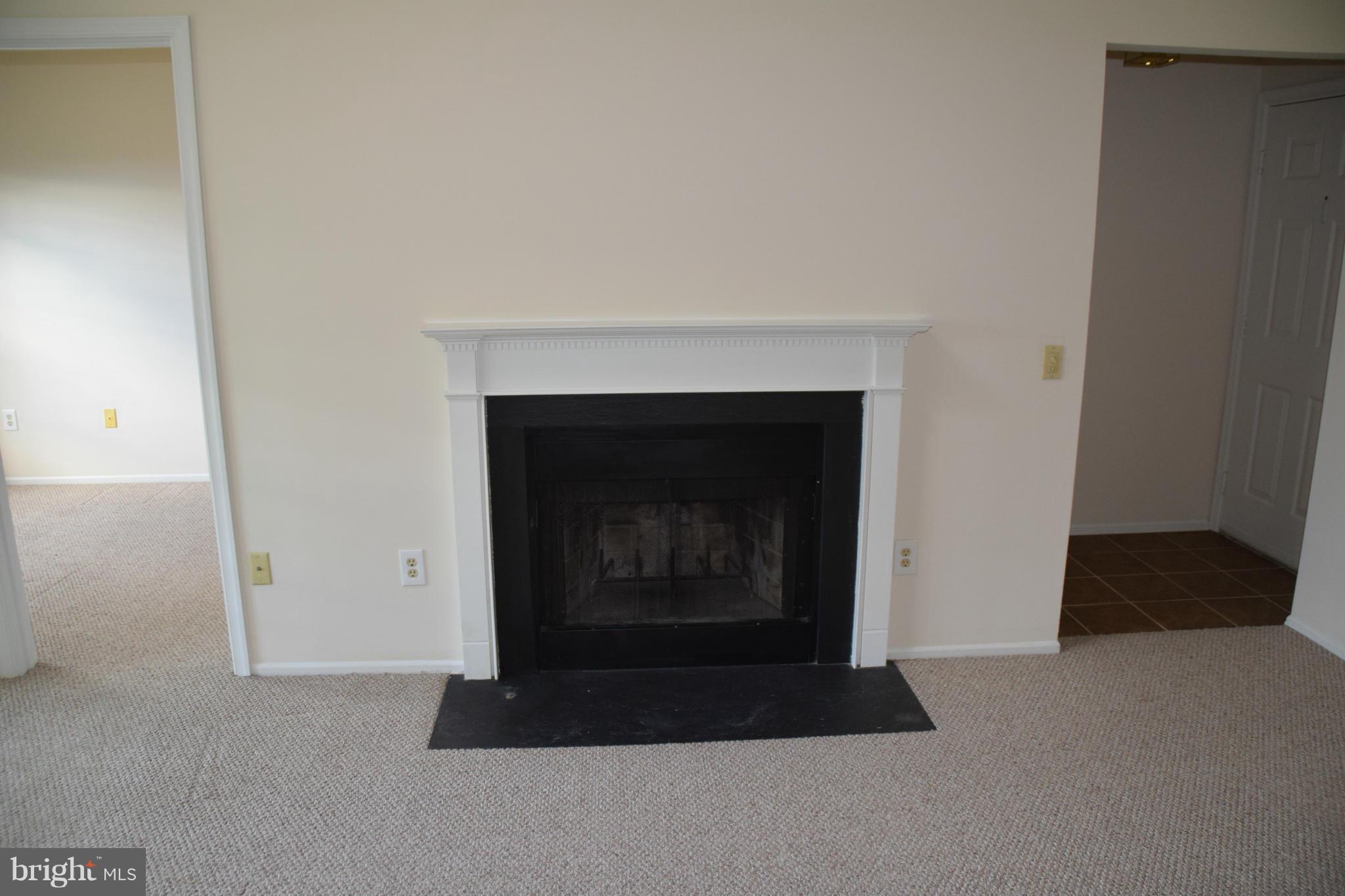 119 Fort Evans Road Southeast, Unit E Leesburg, VA 20175 - Photo 16 of 29 a living room with a fireplace