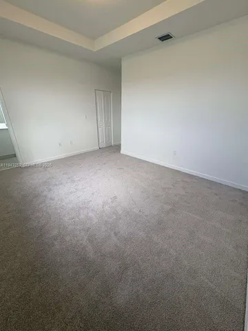 a view of empty room