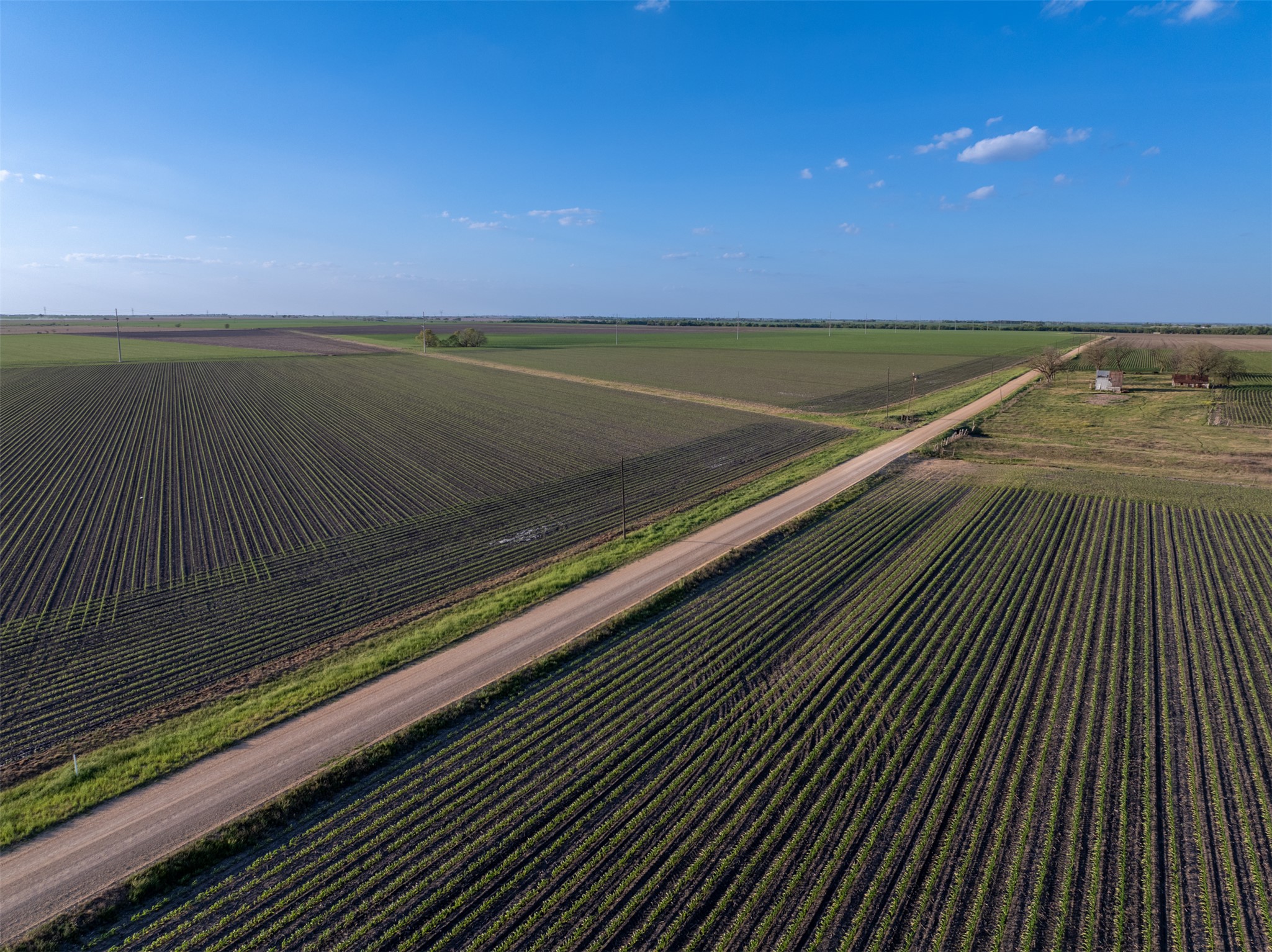0 Romberg Road Bartlett, TX 76511 - Photo 13 of 15 Aerial view of sparsely populated area with farmland