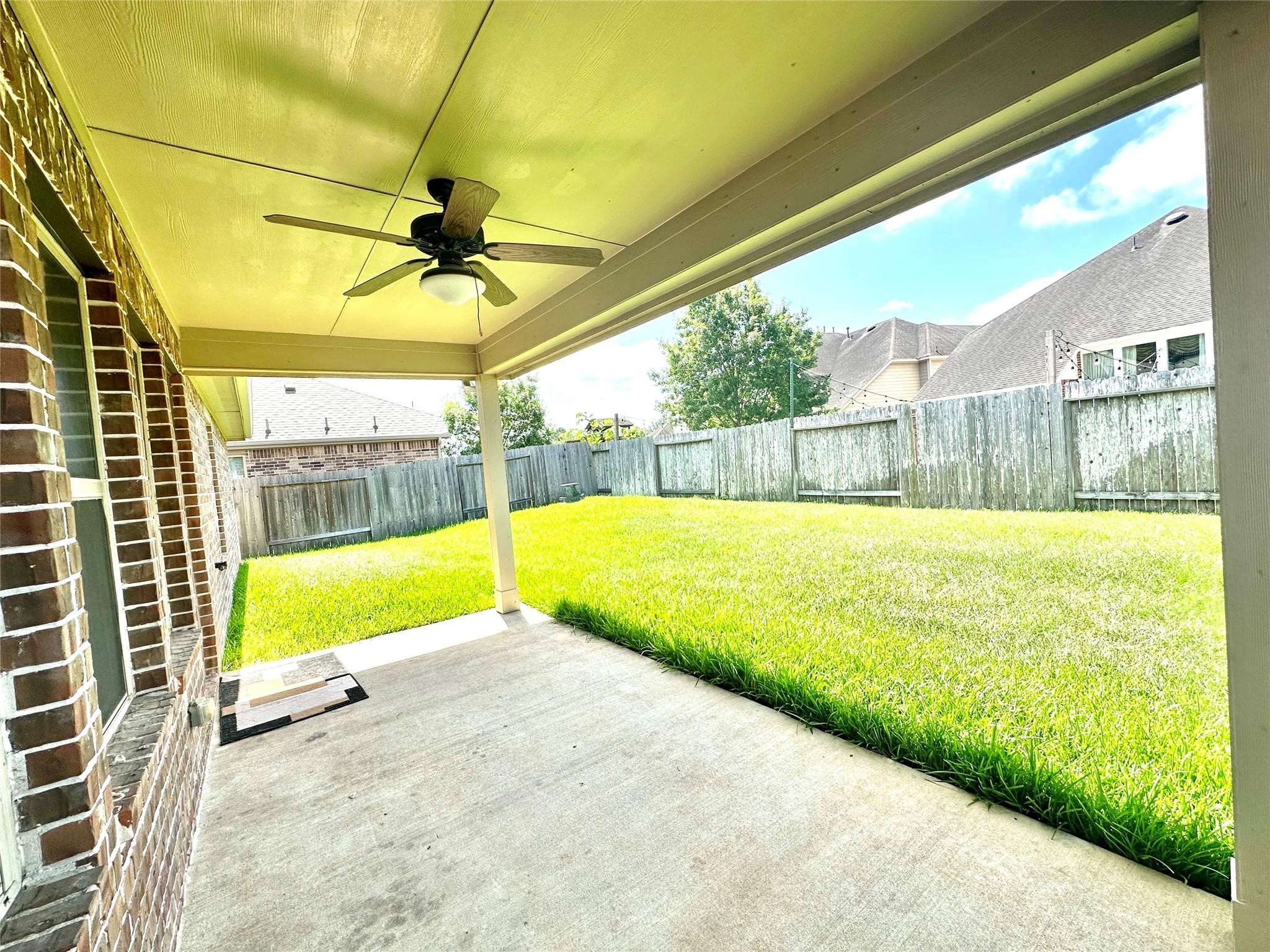 14818 Raleigh's Meadow Court Cypress, TX 77433 - Photo 16 of 17 a view of swimming pool with an outdoor space and seating area