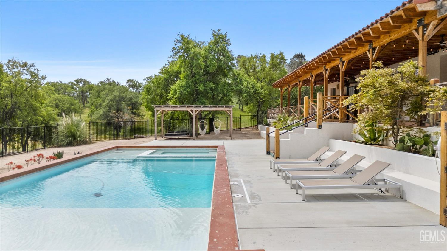 Undisclosed Address Keene, CA 93531 - Photo 45 of 60 a view of house with outdoor space and seating area