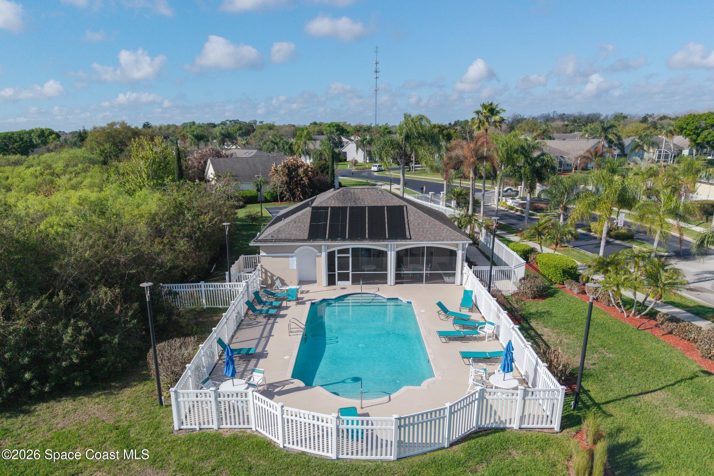 1825 Ficus Point Drive Melbourne, FL 32940 - Photo 33 of 48 a view of a house with a yard