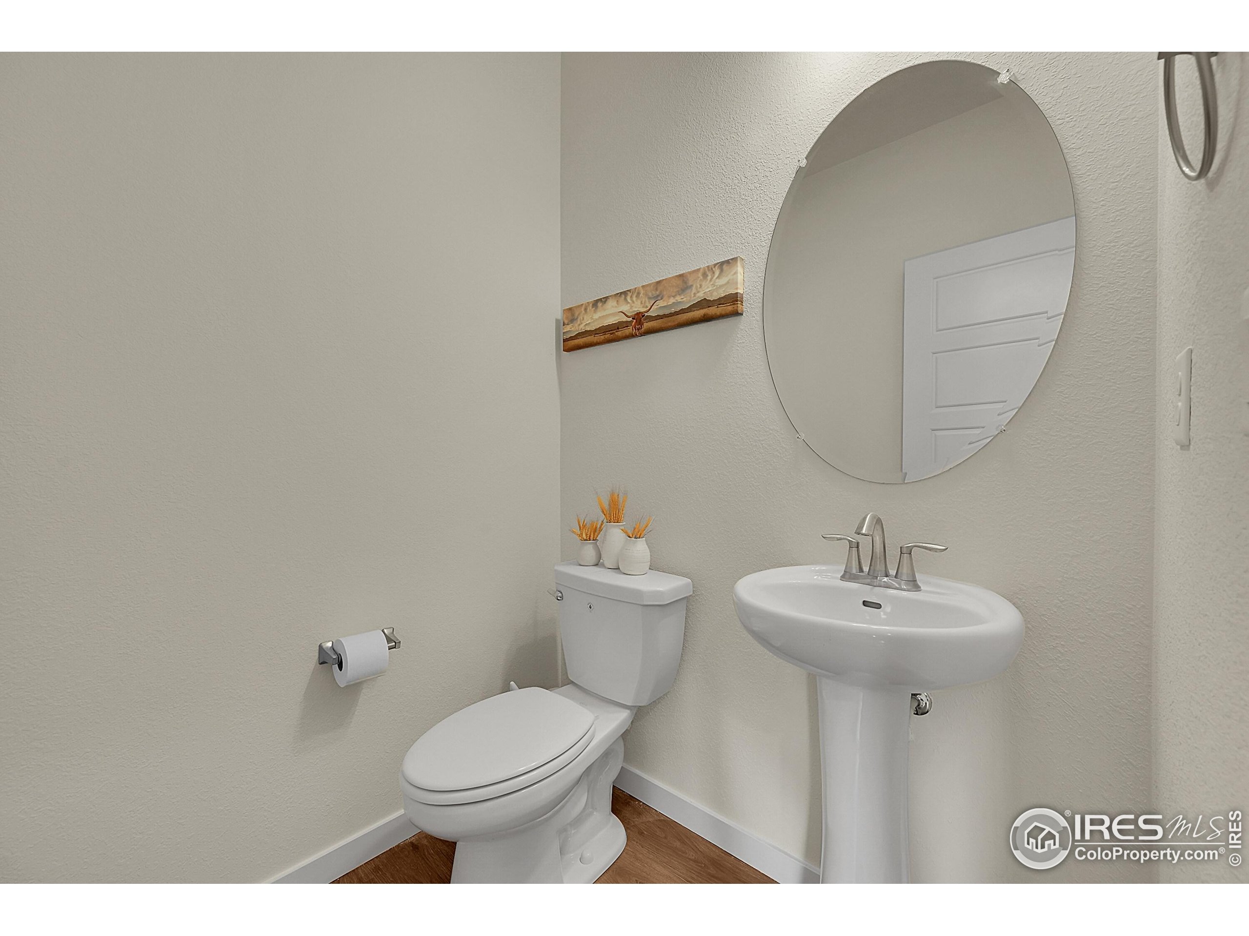 2538 Doe Rdg Way Johnstown, CO 80534 - Photo 20 of 33 a bathroom with a sink mirror and toilet