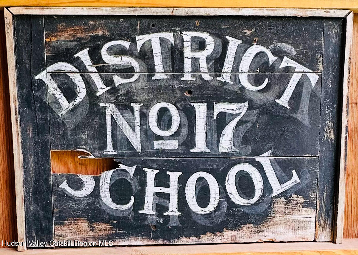 67 Katzman Road Ellenville, NY 12428 - Photo 14 of 14 Vintage schoolhouse sign