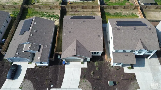 a bird view of a building