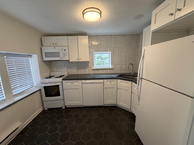 5938 Dunham Road Downers Grove, IL 60516 - Photo 6 of 16 a kitchen with a refrigerator sink and cabinets
