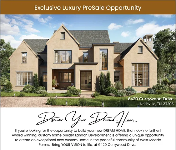 $5,300,000 | 6420 Currywood Drive, Nashville, TN 37205