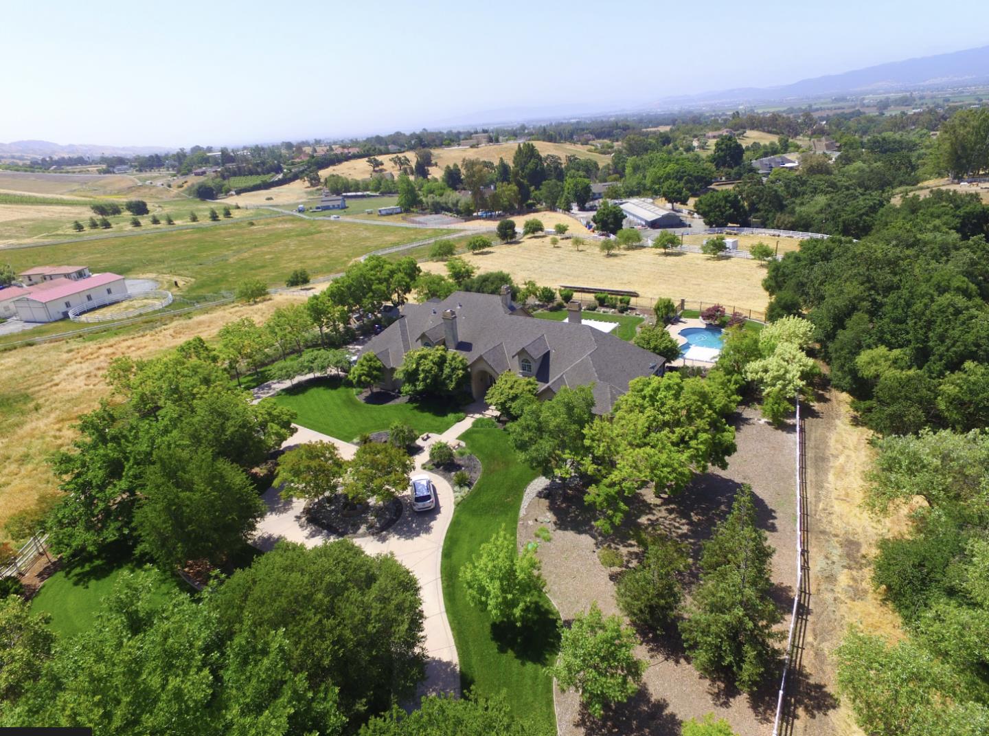 a view of a city with lake view
