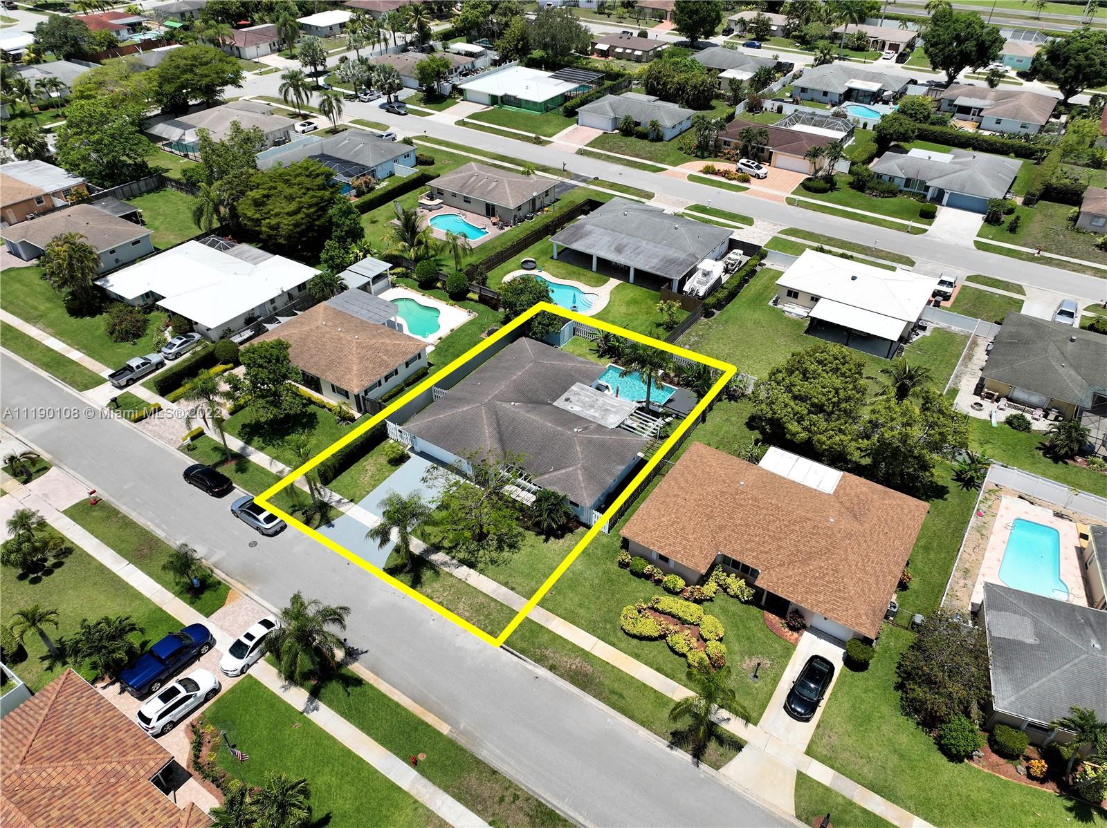 4641 Armadillo Street Boca Raton, FL 33428 - Photo 54 of 60 an aerial view of residential houses with outdoor space