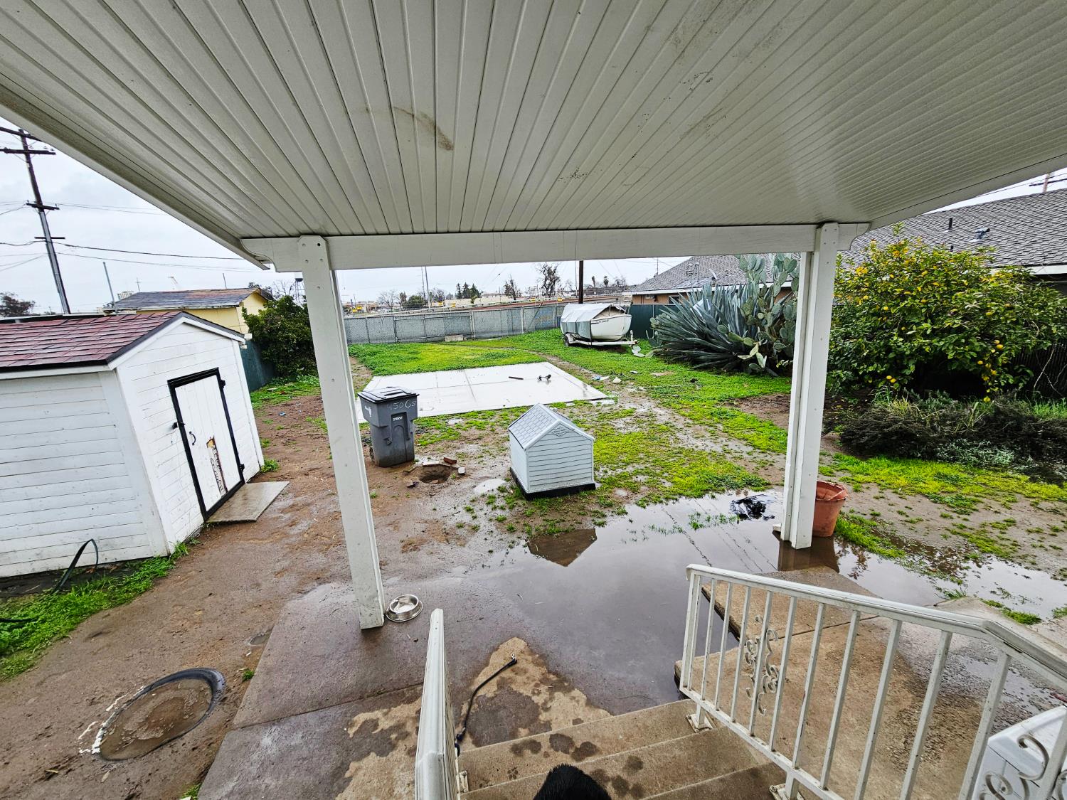 450 C Street Fresno, CA 93706 - Photo 12 of 22 a view of yard with patio