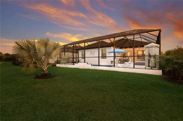 a view of a big yard