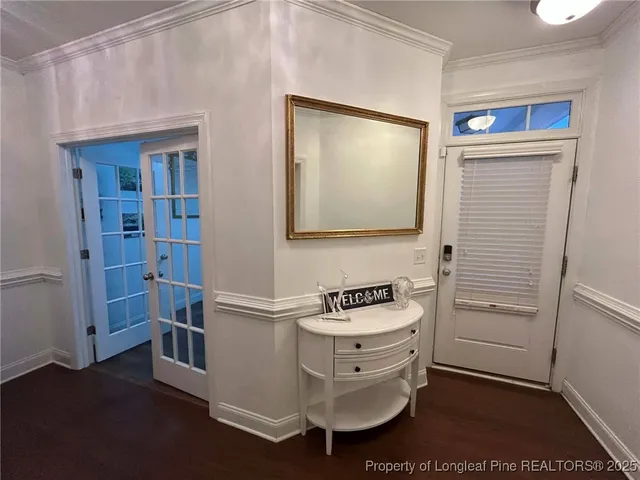 a room with storage and utility