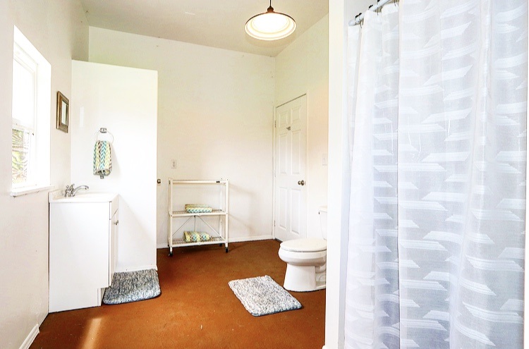 1001 Kauhikoa Road Haiku, HI 96708 - Photo 27 of 30 a bathroom with a sink and a mirror