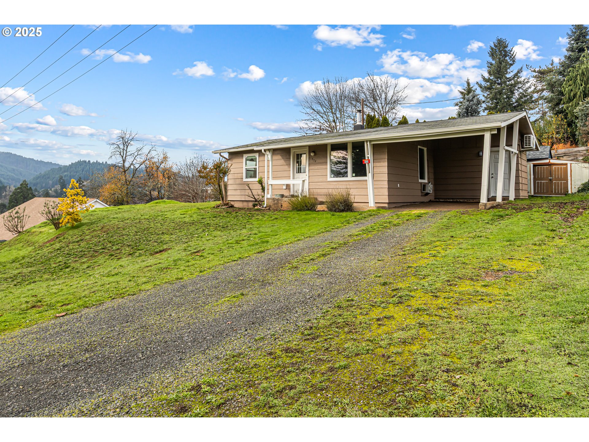 532 2nd Street Elkton, OR 97436 - Photo 1 of 32 a front view of a house with a yard