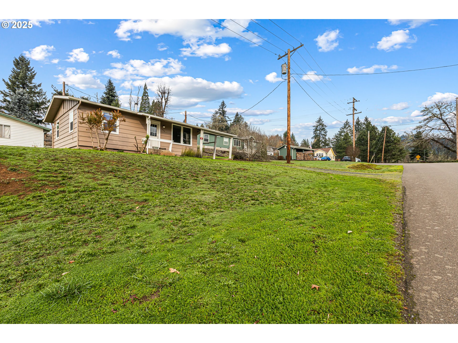 532 2nd Street Elkton, OR 97436 - Photo 29 of 32 a view of a house with a big yard