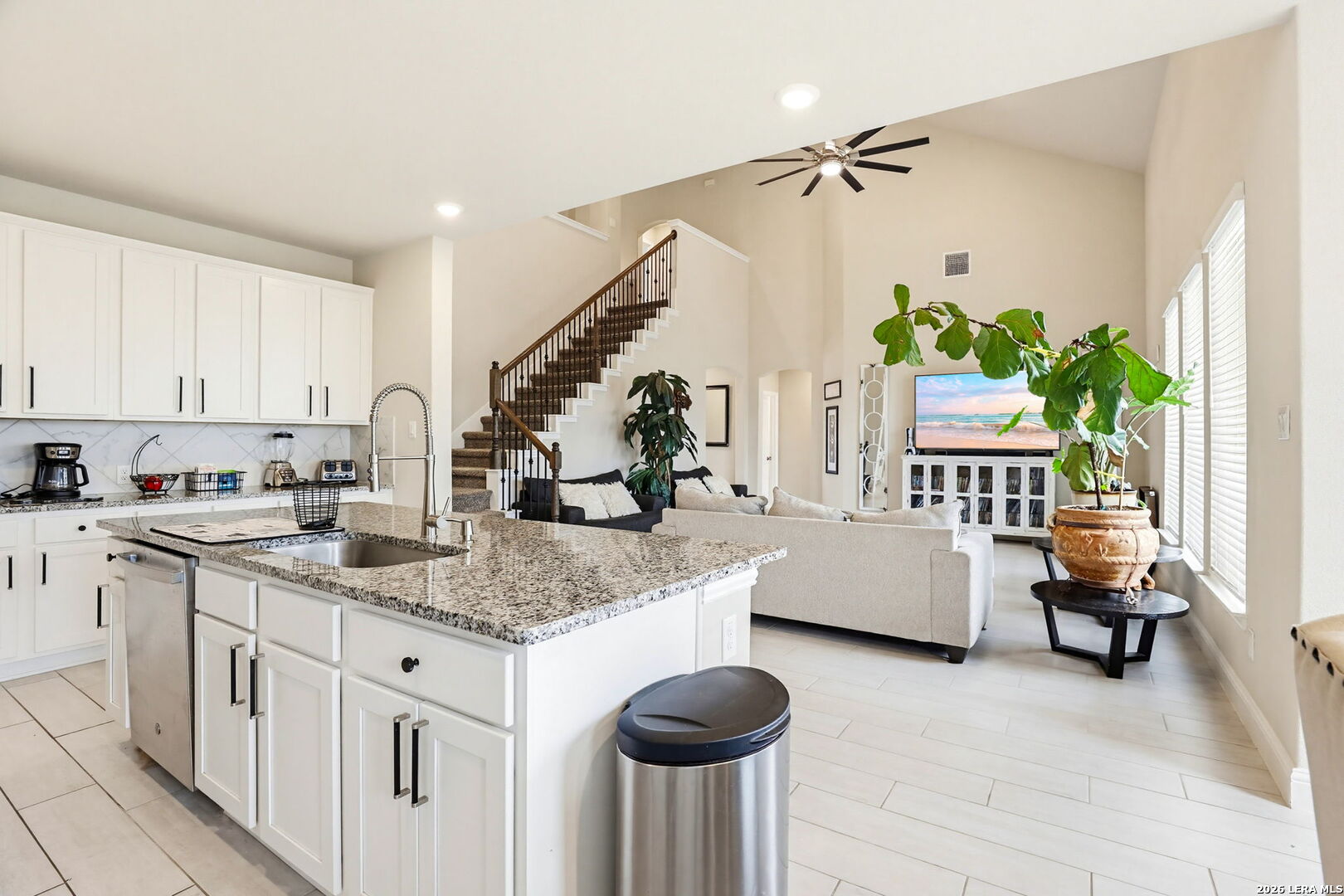 4174 Garden Path Marion, TX 78124 - Photo 6 of 21 a kitchen with sink and window