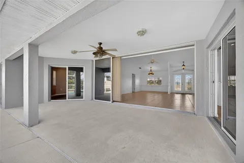 a view of a house with a swimming pool