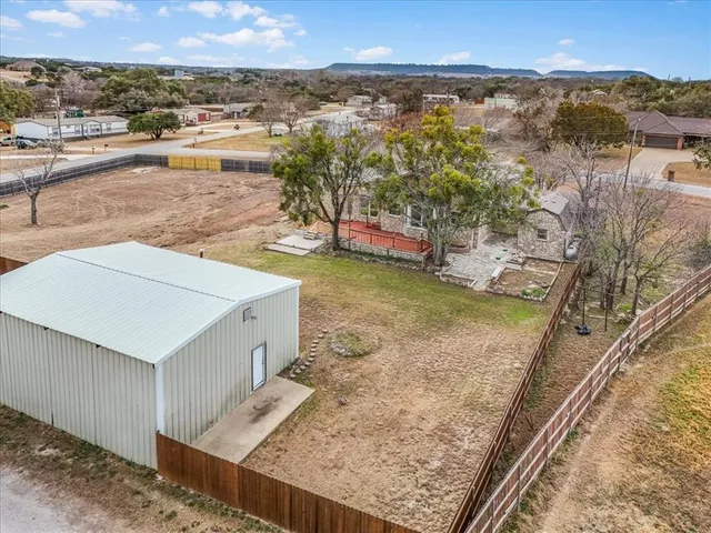 a view of a city from a terrace