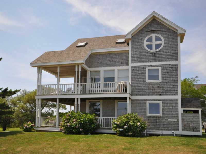 Exterior Front. Facing Atlantic Ocean---east