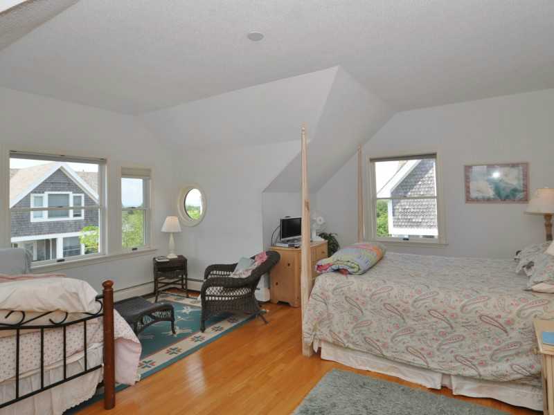 1714 Corn Neck Road, Unit 19 Block Island, RI 02807 - Photo 22 of 25 Master Bedroom. Large, third level bedroom with high ceilings