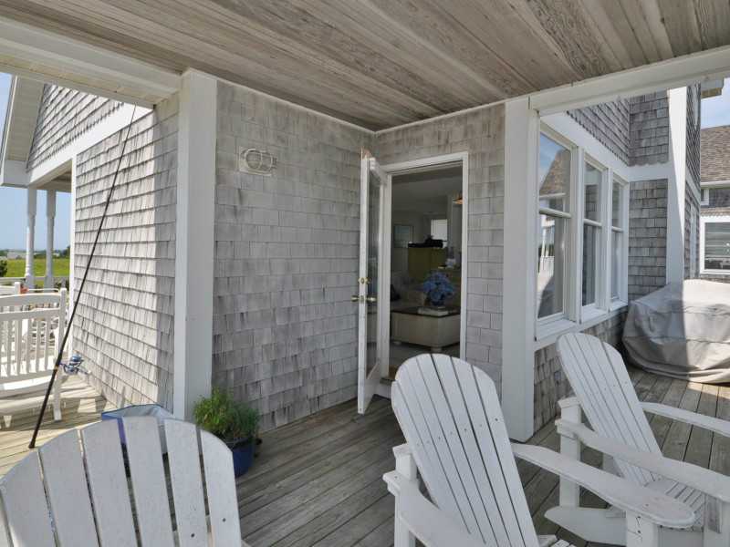 1714 Corn Neck Road, Unit 19 Block Island, RI 02807 - Photo 10 of 25 Entry. Entry to second level from porch