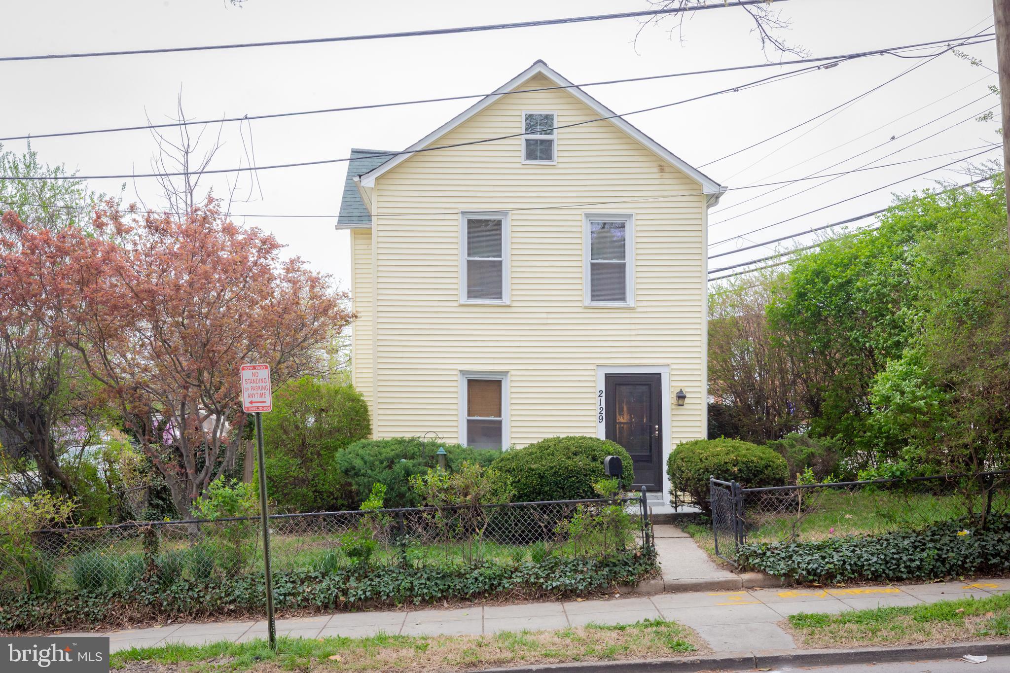 2129 Channing Street Northeast Washington, DC 20018 - Photo 2 of 37 a view of a house with a yard