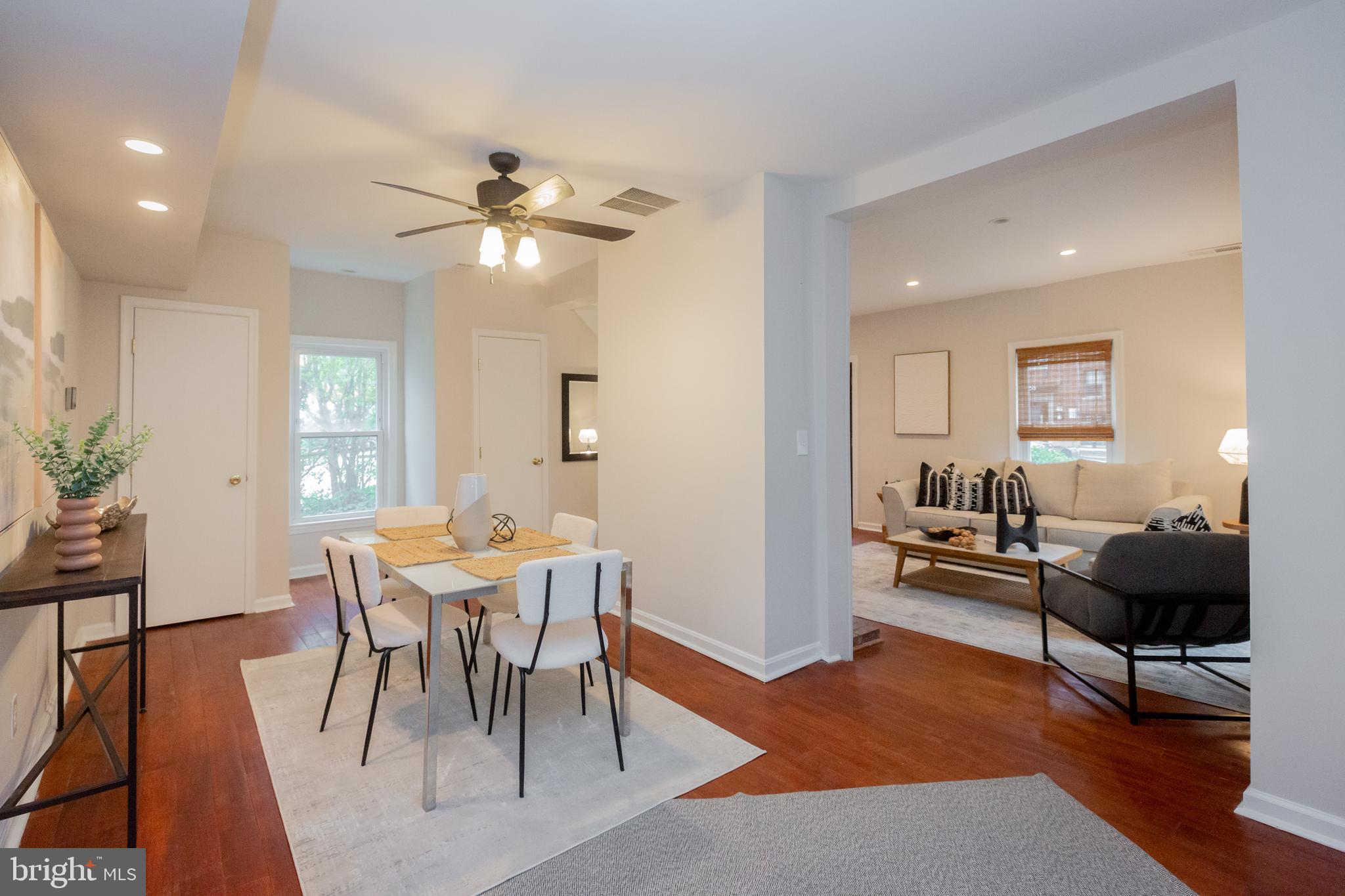 2129 Channing Street Northeast Washington, DC 20018 - Photo 8 of 37 a view of a livingroom and dining room