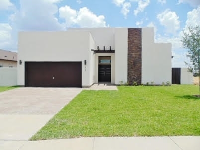 a view of a yard with an outdoor space