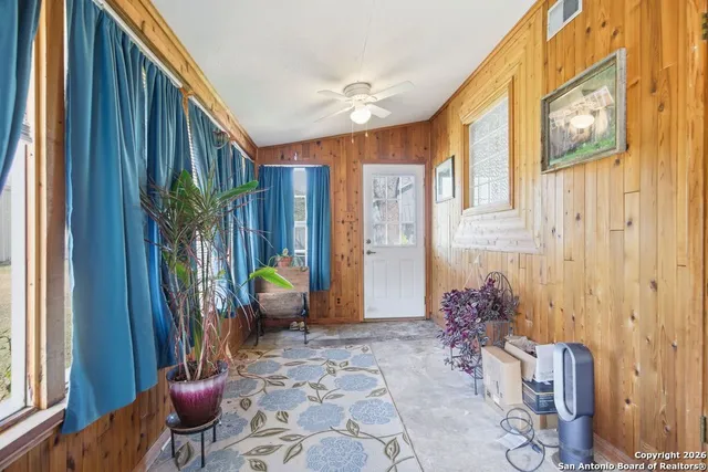 a view of a entryway door of the house