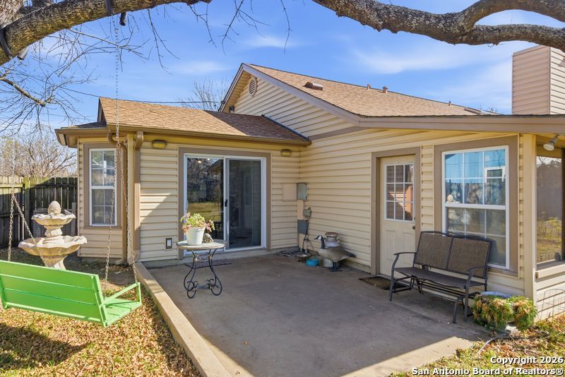 1909 Killarney Drive Leander, TX 78641 - Photo 5 of 29 a front view of a house with outdoor seating