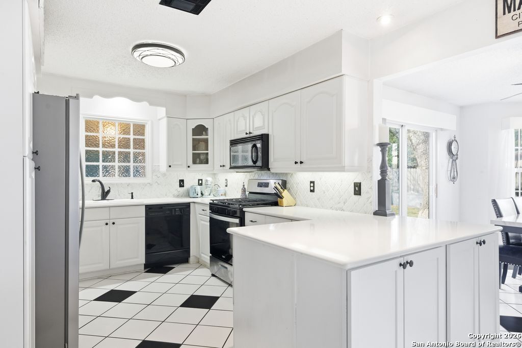 1909 Killarney Drive Leander, TX 78641 - Photo 10 of 29 a kitchen with a sink cabinets and window