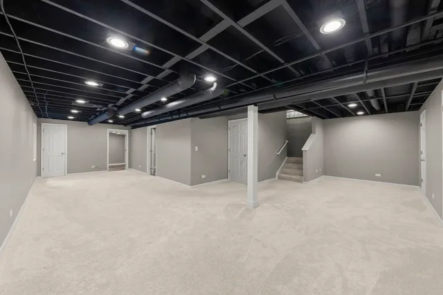 a view of empty room