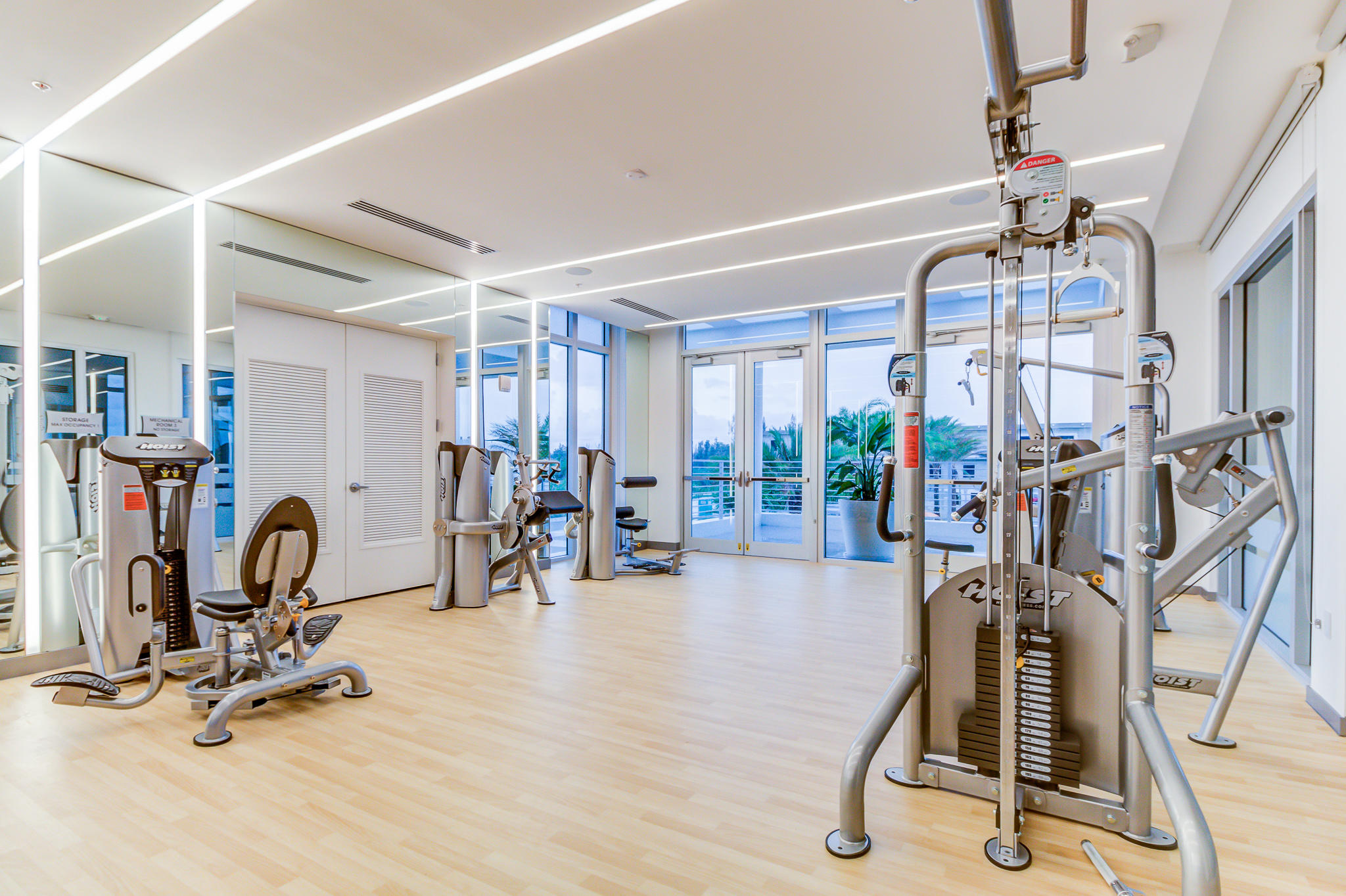 6415 Northwest 102nd Path, Unit 201 Doral, FL 33178 - Photo 26 of 41 a view of a room with gym equipment