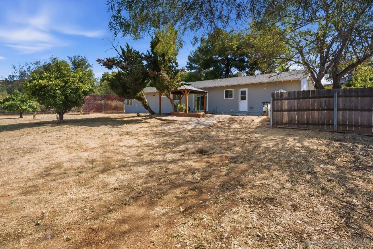 15773 Oak Valley Road Ramona, CA 92065 - Photo 40 of 42 Back yard.